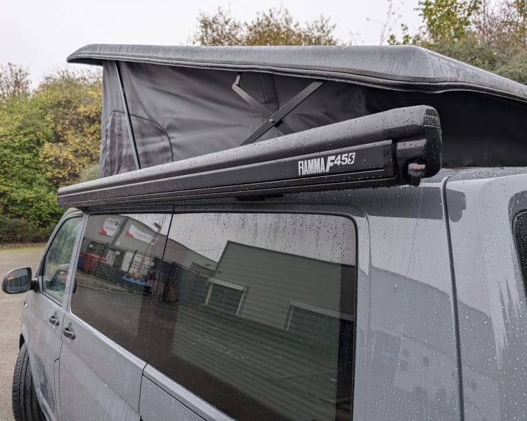 Roof tent for camper vans, ideal for camping, outdoor adventures, and van conversions.